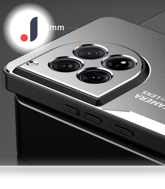 Anti-Scratch Aluminum Alloy+TPU+PC Phone Cover — Screen Protectors, Smartwatch 2025