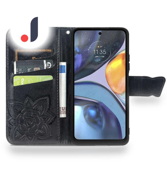 Butterfly Pattern Imprinted Wallet Case — Flip Cases, Smartwatch 2025