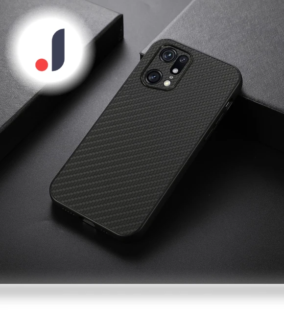 Carbon Fiber Texture PU Leather Coated Hard PC+Soft TPU Anti-scratch Phone Case — Basic Cases, Smartwatch 2025