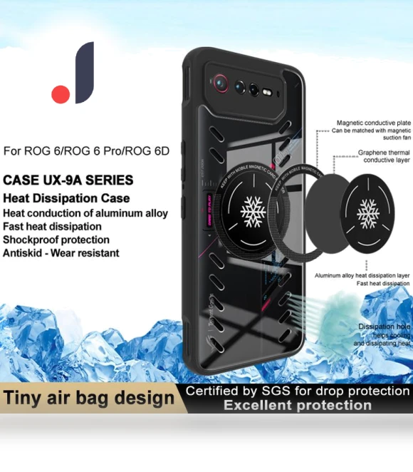 Clear PC+TPU Heat Dissipation Phone Shell — Screen Protectors, Smartwatch 2025