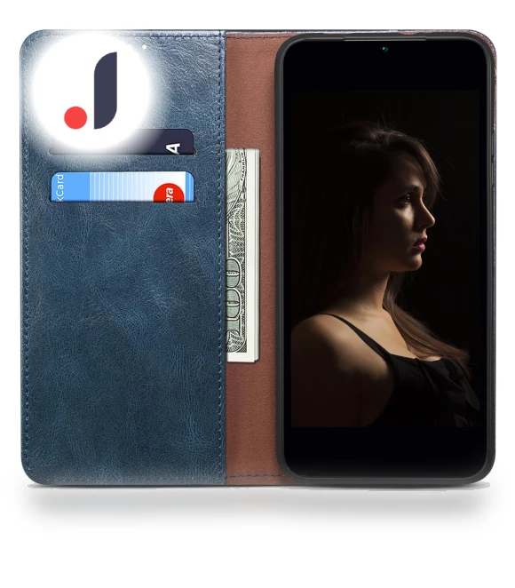 Crazy Horse Leather Wallet Phone Cover — Basic Cases, Smartwatch 2025