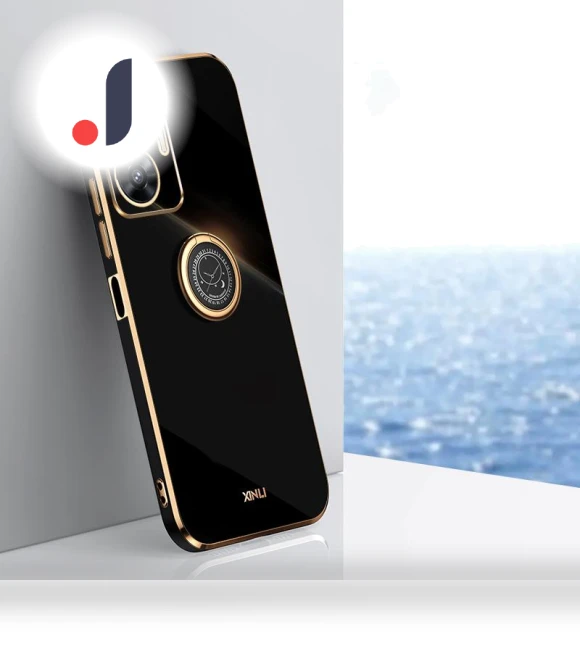 Electroplating Phone Case with Ring Kickstand — Smartwatch Protectors, Smartwatch 2025
