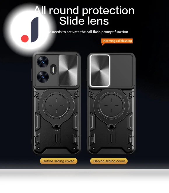 Kickstand Cover with Slide Camera Window — Protective Cases, Smartwatch 2025