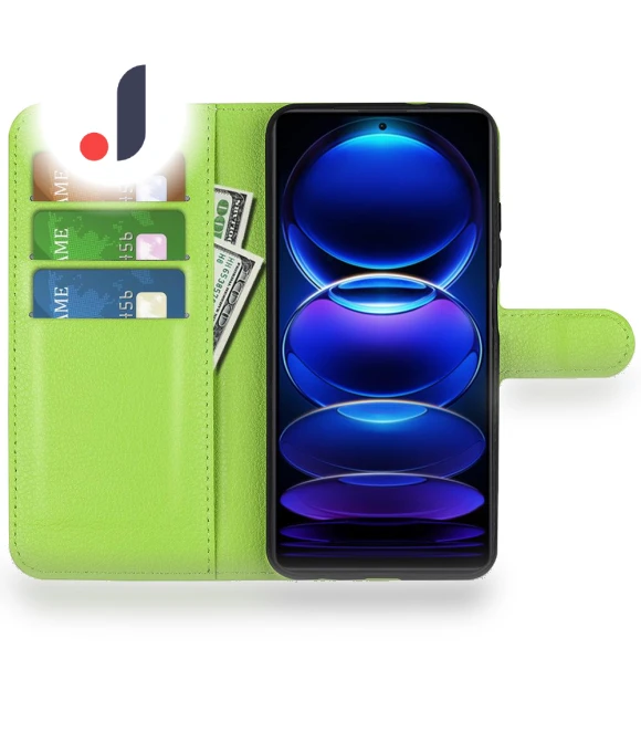 Litchi Texture PU Leather Wallet Phone Stand Cover — Phone Accessories, Smartwatch 2025