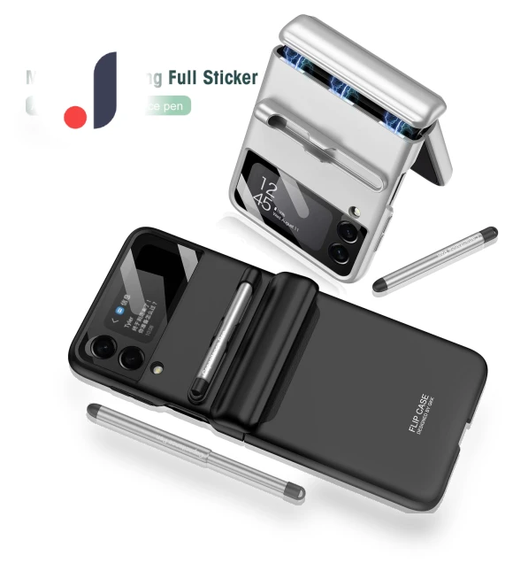 Magnetic Hinge PC Foldable Phone Case with Camera Lens Film Design — Screen Protectors, Smartwatch 2025