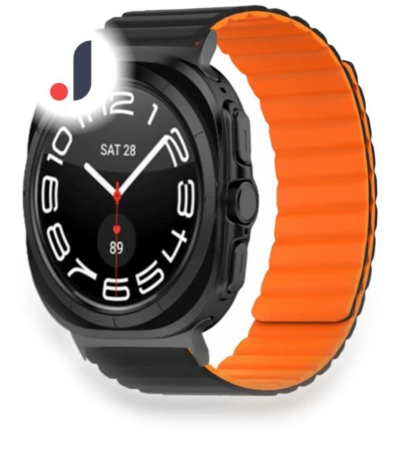 Magnetic Silicone Watch Strap Replacement — Smartwatches, Smartwatch 2025