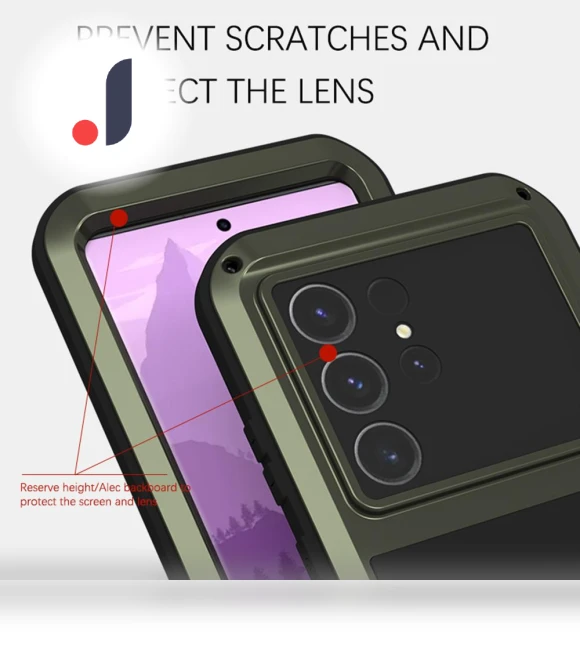 Metal+Silicone Phone Cover — Phone Accessories, LOVE MEI
