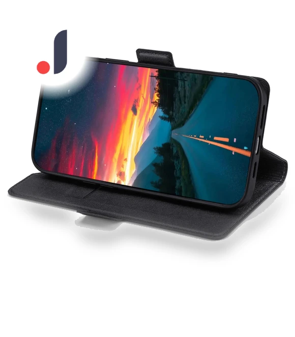 Phone Case PU Leather Stand Card Slots Cover — Basic Cases, Smartwatch 2025