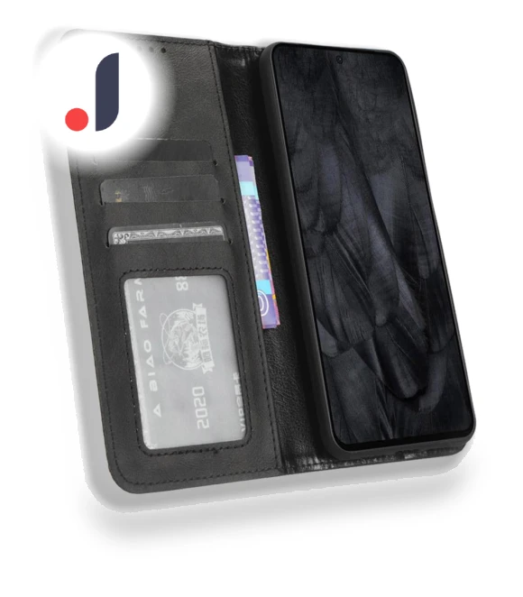 PU Leather Cover with Magnetic Closure and Stand — Phone Accessories, Smartwatch 2025