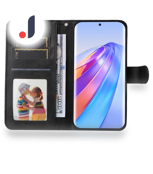 PU Leather Phone Case Stand Wallet — Phone Accessories, Smartwatch 2025
