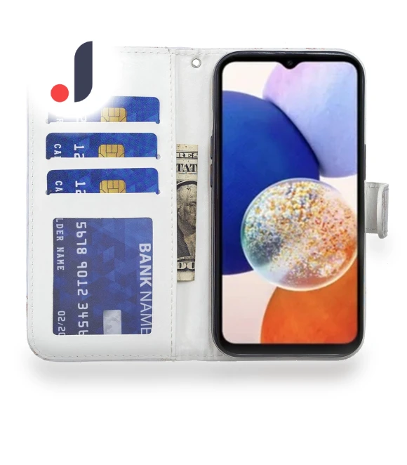 PU Leather Phone Case Wallet Stand — Phone Accessories, Smartwatch 2025