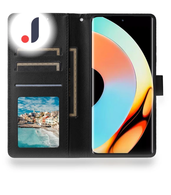 PU Leather Phone Cover with Viewing Stand and 3 Card Holder — Phone Accessories, Smartwatch 2025