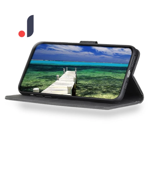 PU Leather Retro Texture Phone Wallet Case Stand — Phone Accessories, Smartwatch 2025