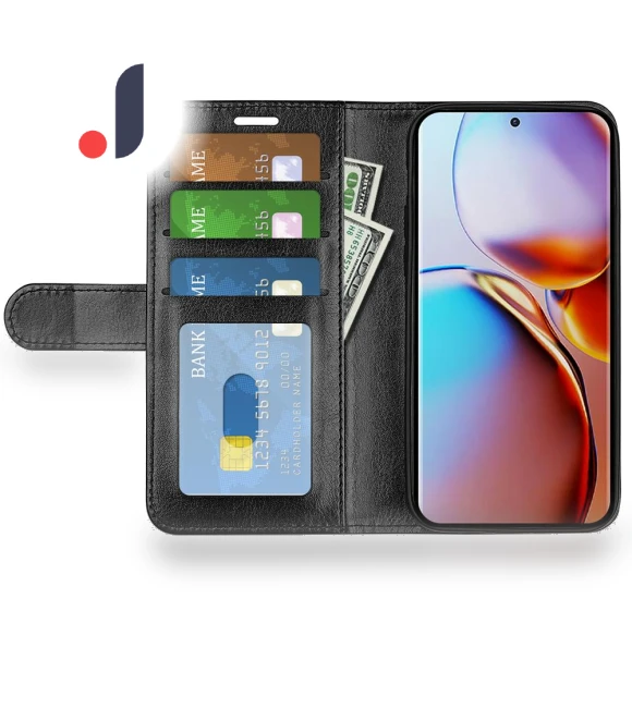 PU Leather Stand Cover Flip Wallet Phone Case — Flip Cases, Smartwatch 2025