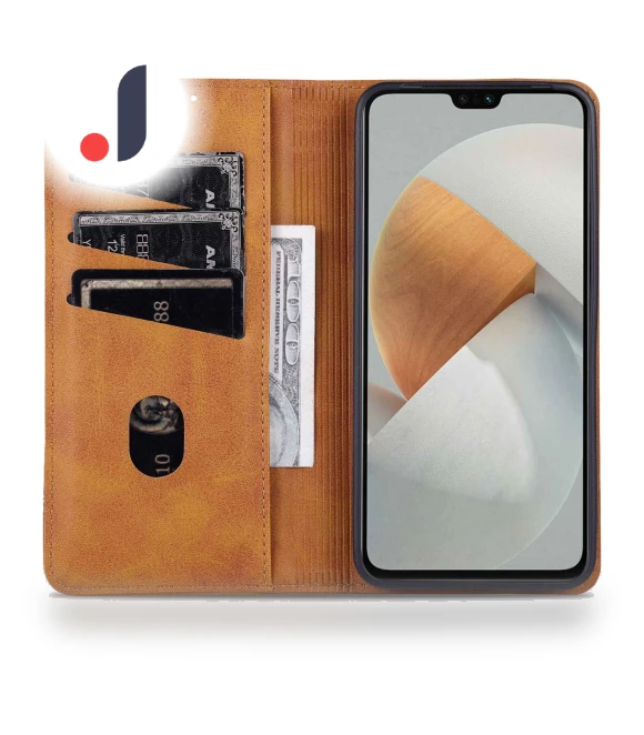 PU Leather Wallet Case Stand — Flip Cases, Smartwatch 2025