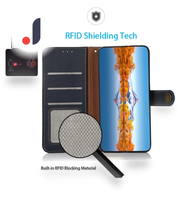 RFID Blocking Phone Wallet Case with Stand — Phone Accessories, Smartwatch 2025