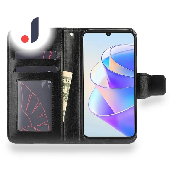 Shockproof Leather Wallet Phone Case — Flip Cases, Smartwatch 2025