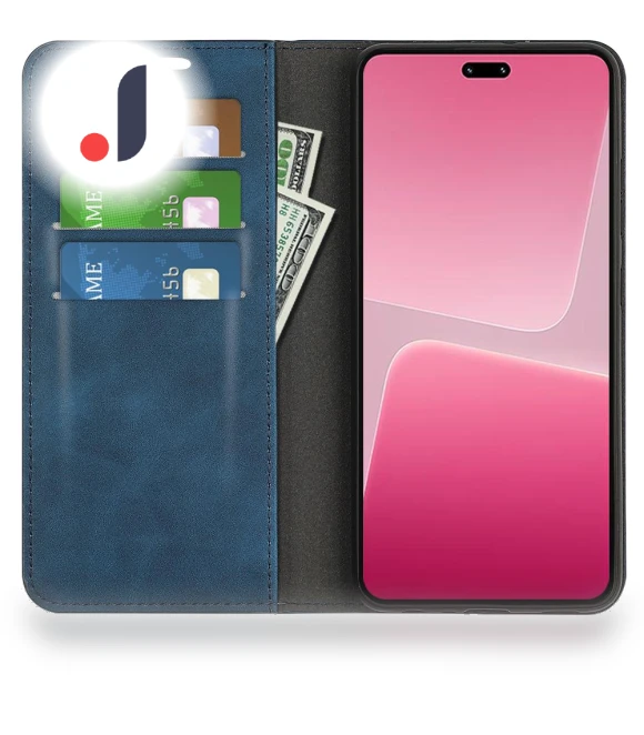 Skin-touch Leather Wallet Phone Case — Flip Cases, Smartwatch 2025