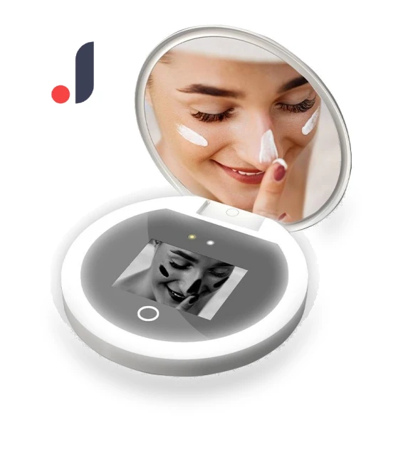 Smart UV Makeup Mirror — Compact & Travel, Relax&Life