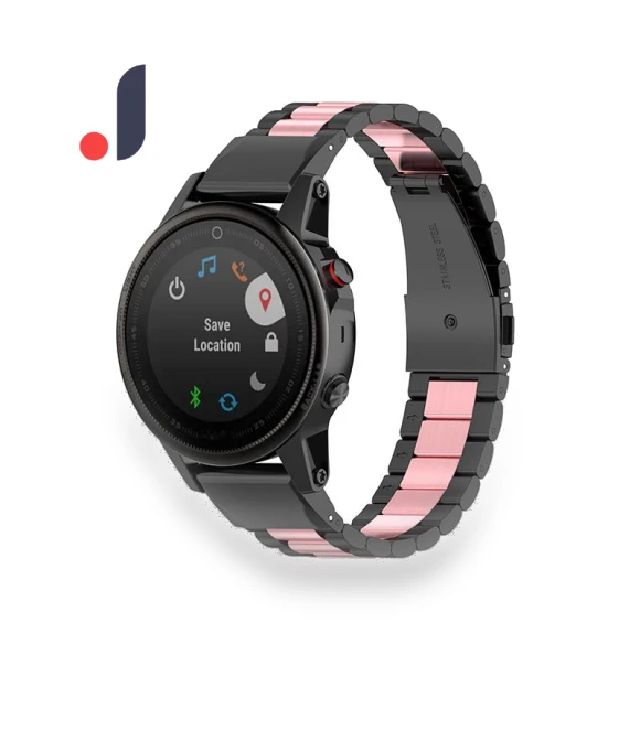 Stainless Steel Smart Watch Band — Fitness Bands, Smartwatch 2025