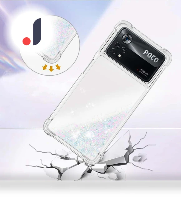 TPU Case Glitter Quicksand Shockproof Phone Back Cover — Screen Protectors, Smartwatch 2025