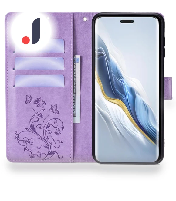 Wallet Case Butterfly Flower Pattern — Basic Cases, Smartwatch 2025