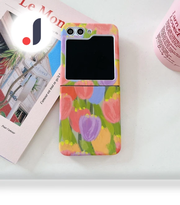 Water Transfer Printing Tulip Pattern PC Phone Cover — Bumpers, Smartwatch 2025
