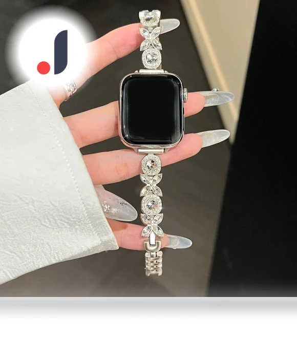 Zinc Alloy Watch Band — Smartwatch Straps, Smartwatch 2025