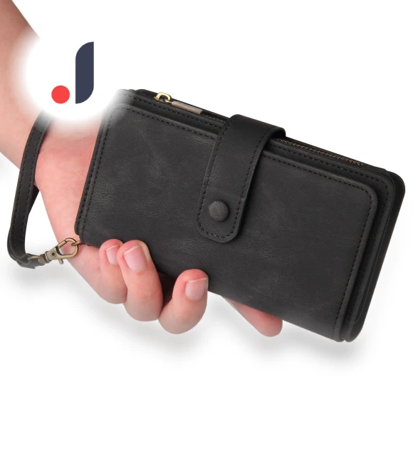 Zipper Wallet Case with 15 Card Slots and Strap — Basic Cases, Smartwatch 2025