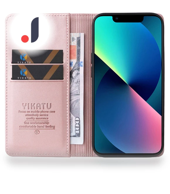 Anti-shock PU Leather Wallet Case Stand with Magnetic Closure — Flip Cases, Smartwatch 2025