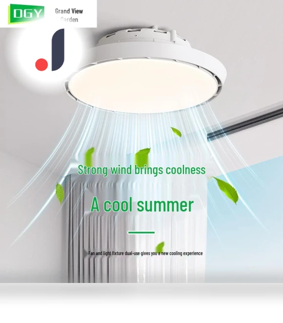 Bladeless Smart Ceiling Fan with Light — Ceiling Fan Lighting Solutions, ElectroCN