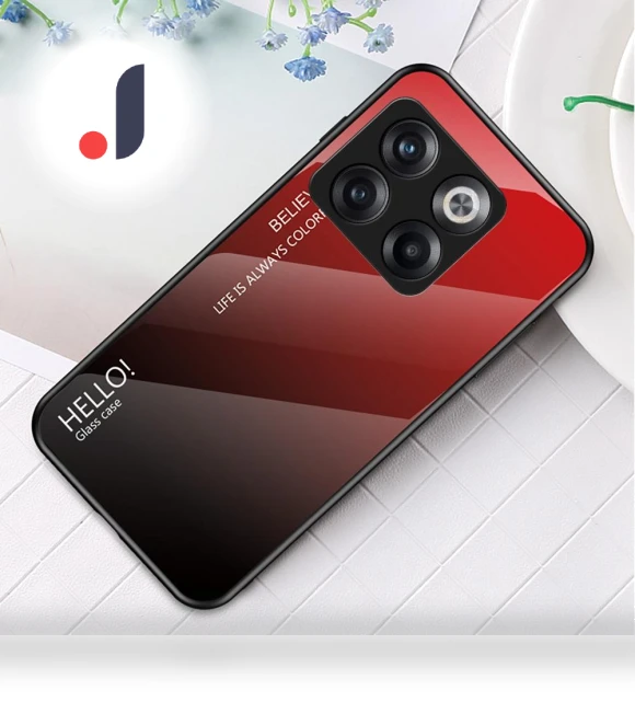 Gradient Color Tempered Glass Phone Case — Screen Protectors, Smartwatch 2025