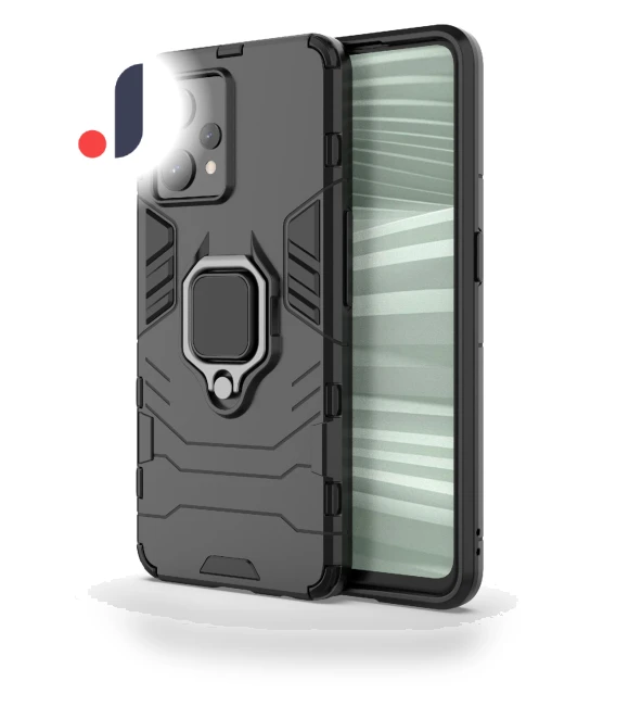 Heavy Duty Shockproof Hybrid Case with Ring Kickstand — Basic Cases, Smartwatch 2025