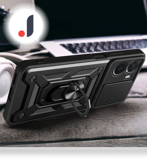 Hybrid Cover with Ring Kickstand Phone Case — Screen Protectors, Smartwatch 2025