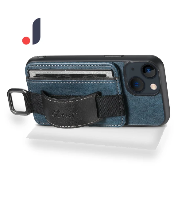 Leather Coated Phone Case with Kickstand and Hand Strap — Bumpers, Smartwatch 2025