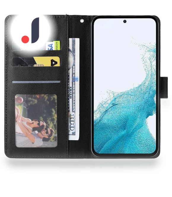 Leather PU Flip Wallet Case with Stand — Flip Cases, Smartwatch 2025