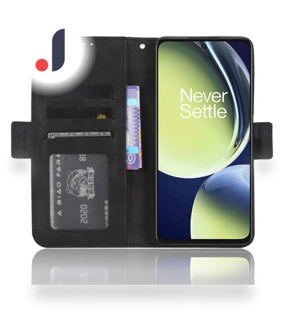 Leather Wallet Phone Case with Card Slots and Stand — Phone Accessories, Smartwatch 2025