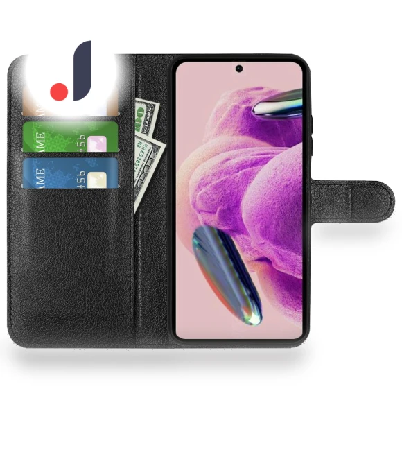 Litchi Texture Wallet Phone Cover Stand — Phone Accessories, Smartwatch 2025