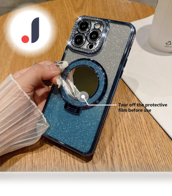 Magnetic Phone Cover with Kickstand — Phone Accessories, Smartwatch 2025