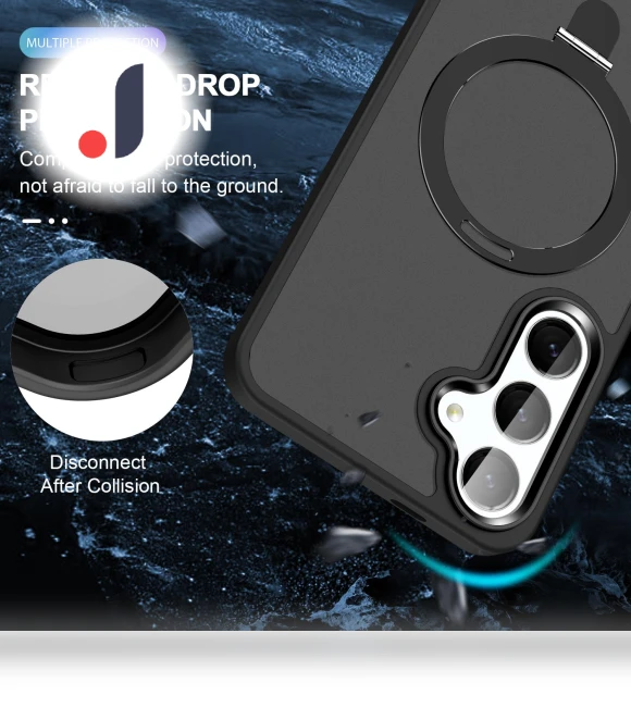 Magnetic Ring Stand Protective Phone Case — Phone Accessories, Smartwatch 2025