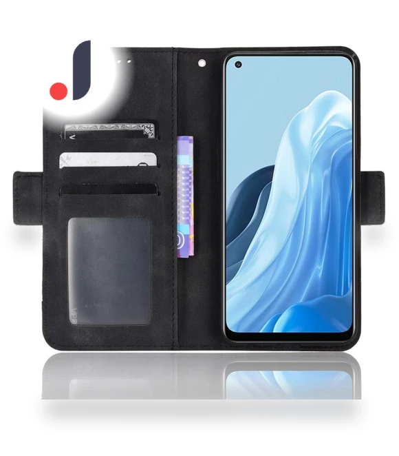 Multiple Card Slots Smartphone Case Wallet Stand — Flip Cases, Smartwatch 2025
