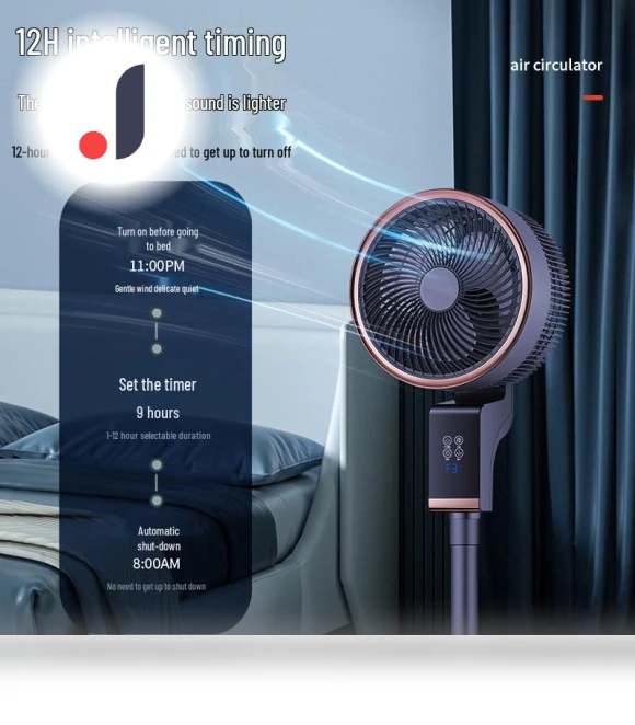 Oscillating Floor and Table Fan with Voice Remote Control — Ceiling Fans, ElectroCN