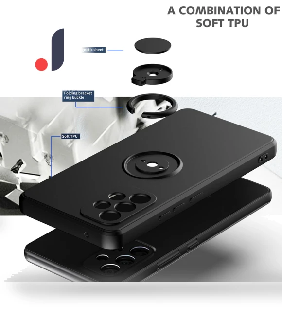 Protective Case with Ring Kickstand — Basic Cases, Smartwatch 2025