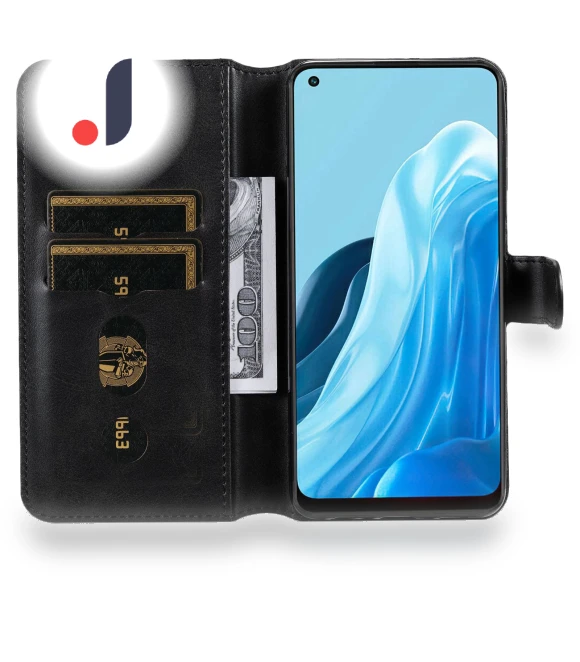 PU Leather Cover Wallet Stand Function Inner TPU Case — Phone Accessories, Smartwatch 2025