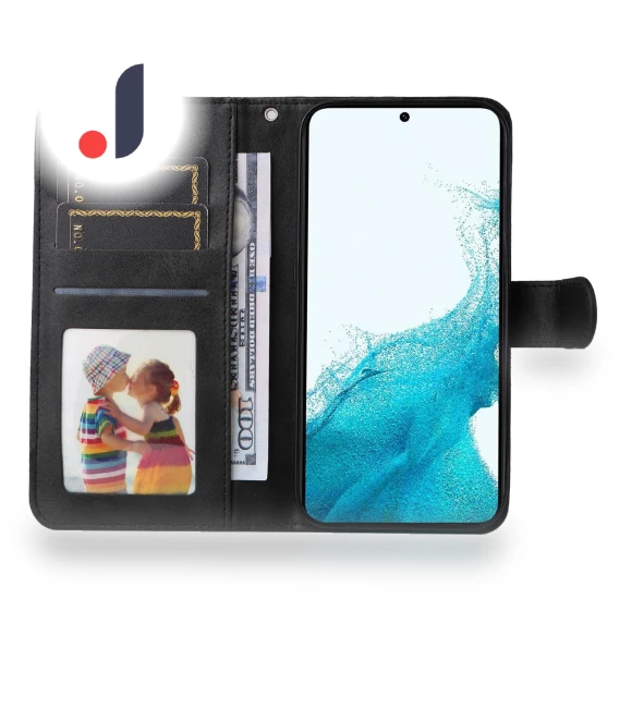 PU Leather Wallet Shockproof Phone Cover — Basic Cases, Smartwatch 2025