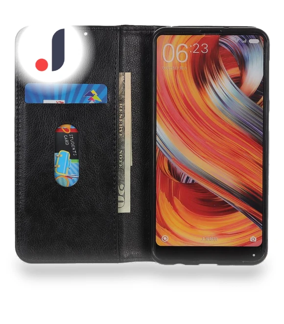 Split Leather Wallet Case with Magnetic Closure — Flip Cases, Smartwatch 2025