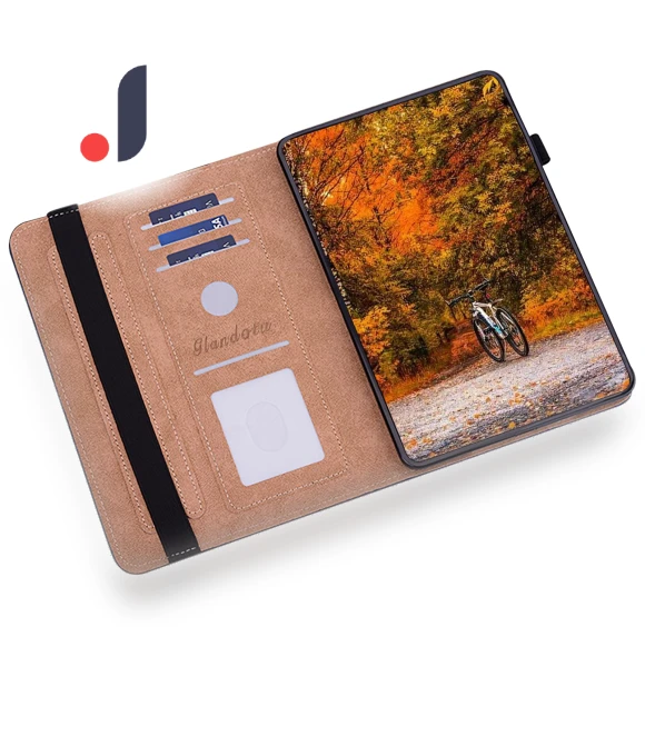 Stand Case Pattern Printed Leather Tablet Flip Cover — Keyboard Cases, Smartwatch 2025