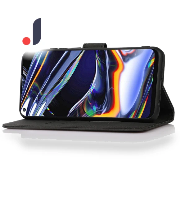 Wallet Case Textured PU Leather Inner TPU Anti-Scratch Full Protective Stand Flip Cover — Phone Accessories, KHAZNEH
