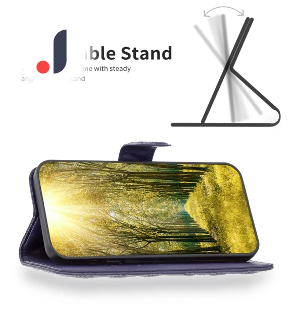 Wallet Rhombus Leather Phone Cover — Smartwatch Protectors, Smartwatch 2025