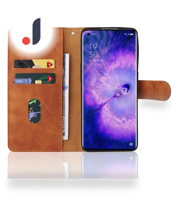 Well-protected PU Leather+TPU Inner Shell Skin-touch Feeling Wallet Adjustable Stand Case — Smartwatch Protectors, Smartwatch 2025